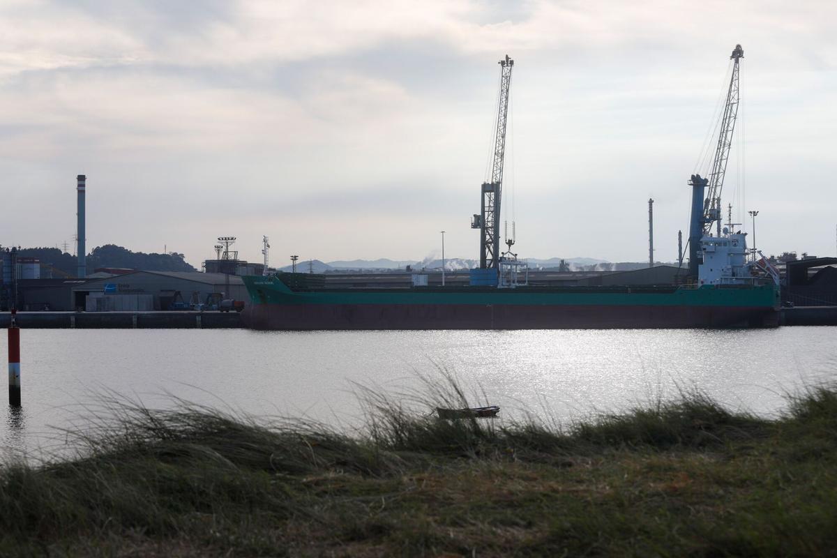 Labores de estiba en una imagen de archivo.