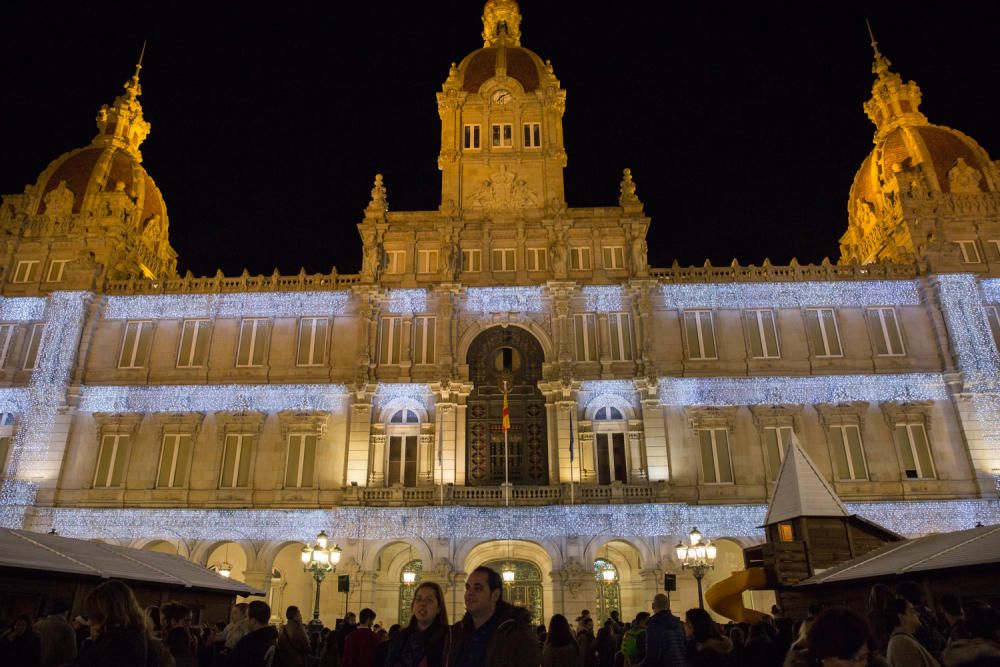 Ya es Navidad en A Coruña