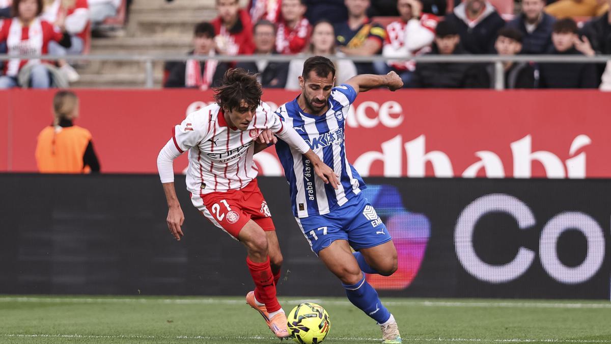 El Girona - Alabès, en imatges