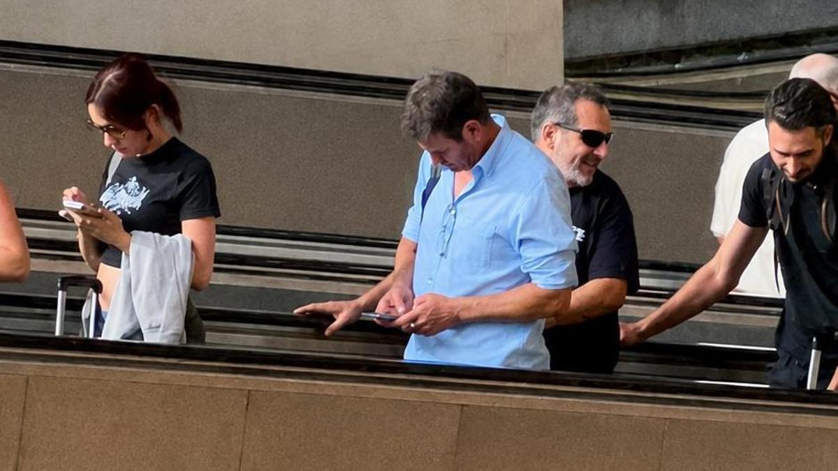 VÍDEO | Ramón Alarcón, a su llegada a Sevilla en AVE desde Madrid