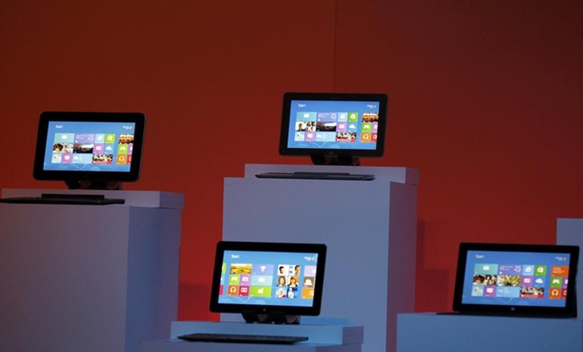 Diversos ordinadors executen Windows 8. Diversos ordinadors executen Windows 8.