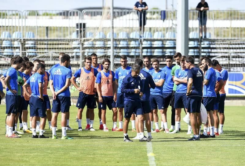 Entrenamiento del Real Zaragoza