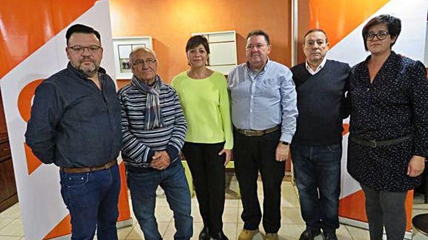 El nuevo grupo local de Ciudadanos en Ferreras de Arriba.