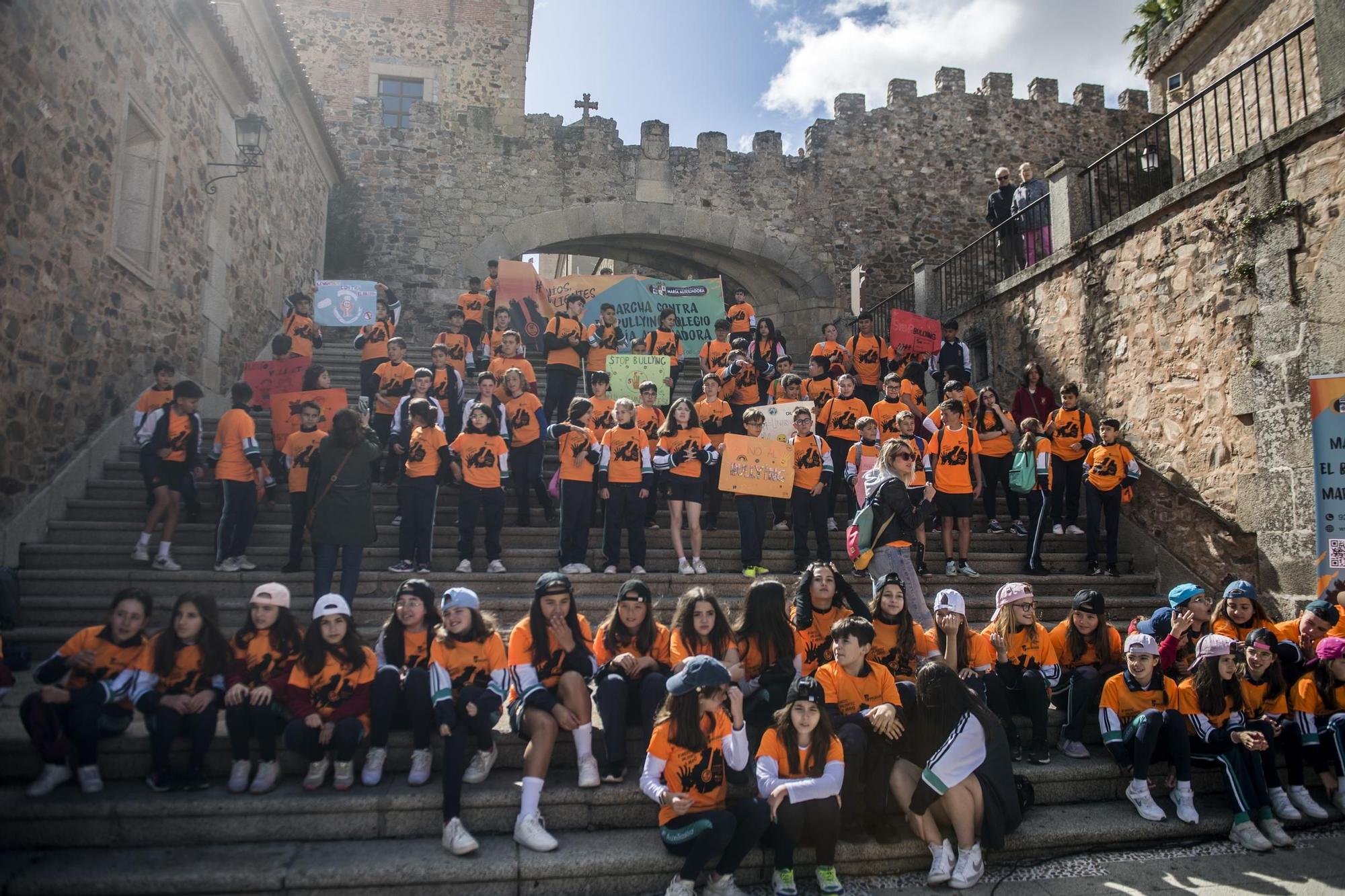 Galería | Día contra el acoso escolar en Cáceres