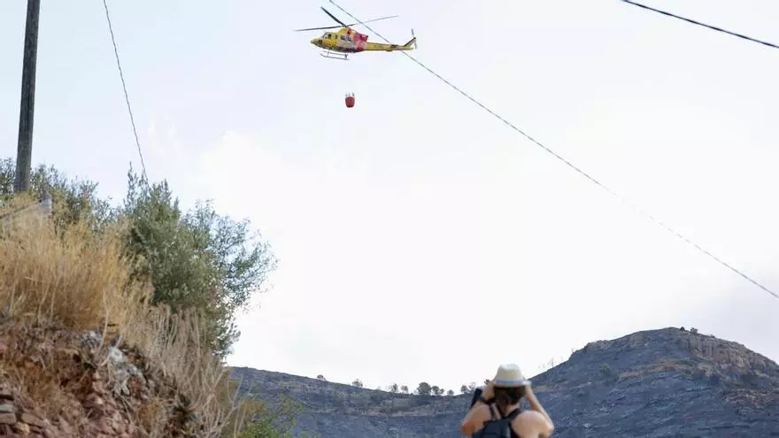 Sigue en directo en incendio forestal de la Calderona