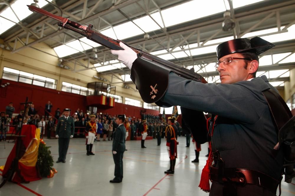 Acto del 173 aniversario de la Fundación de la Guardia Civil en Rubín