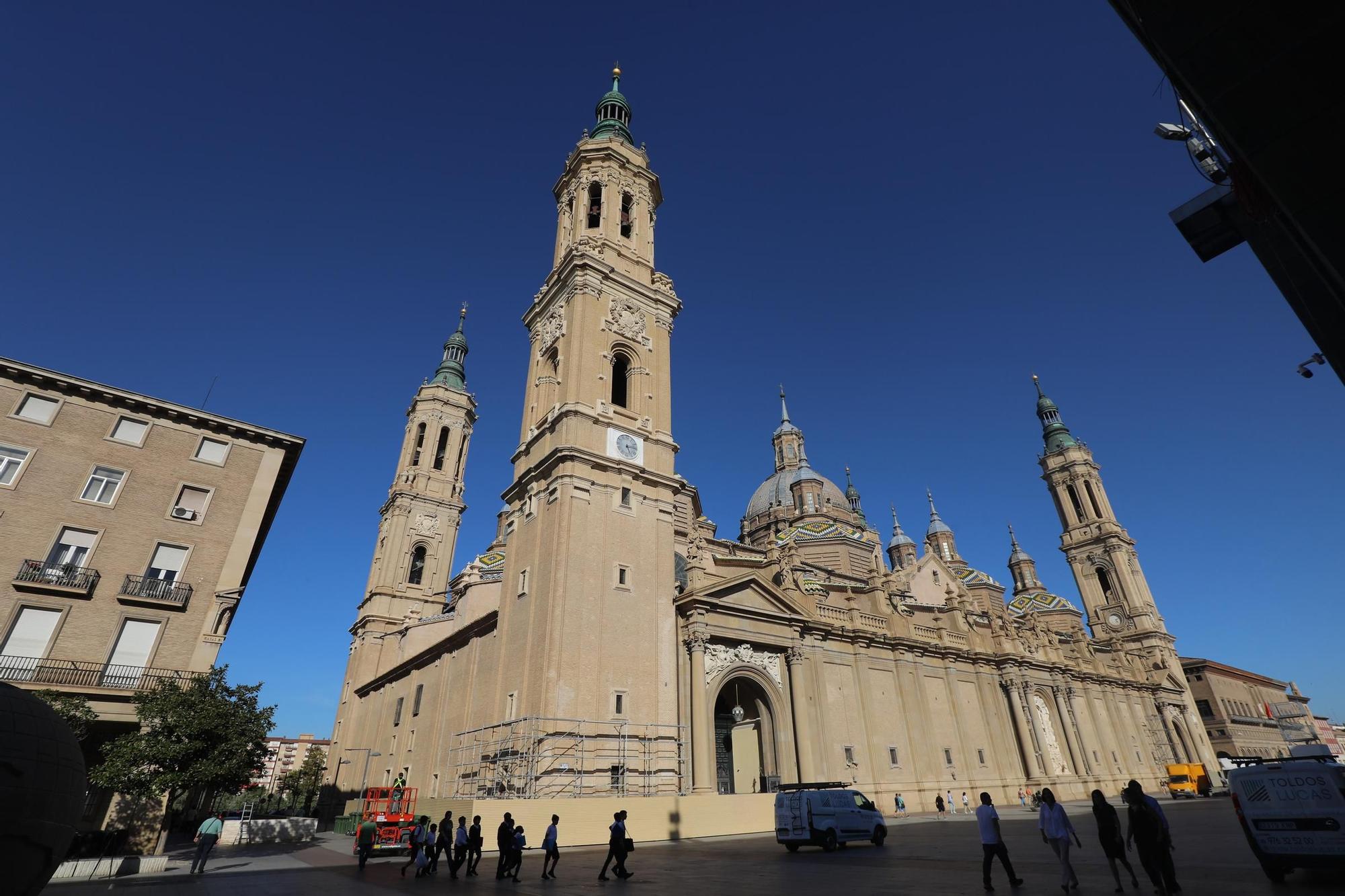 🟢 La VENIDA de la Virgen  Catedral Basílica del Pilar