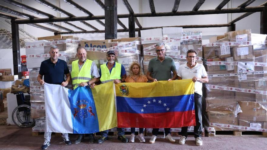 Lanzarote reúne cerca de 30 toneladas de ayuda para Venezuela tras los terremotos