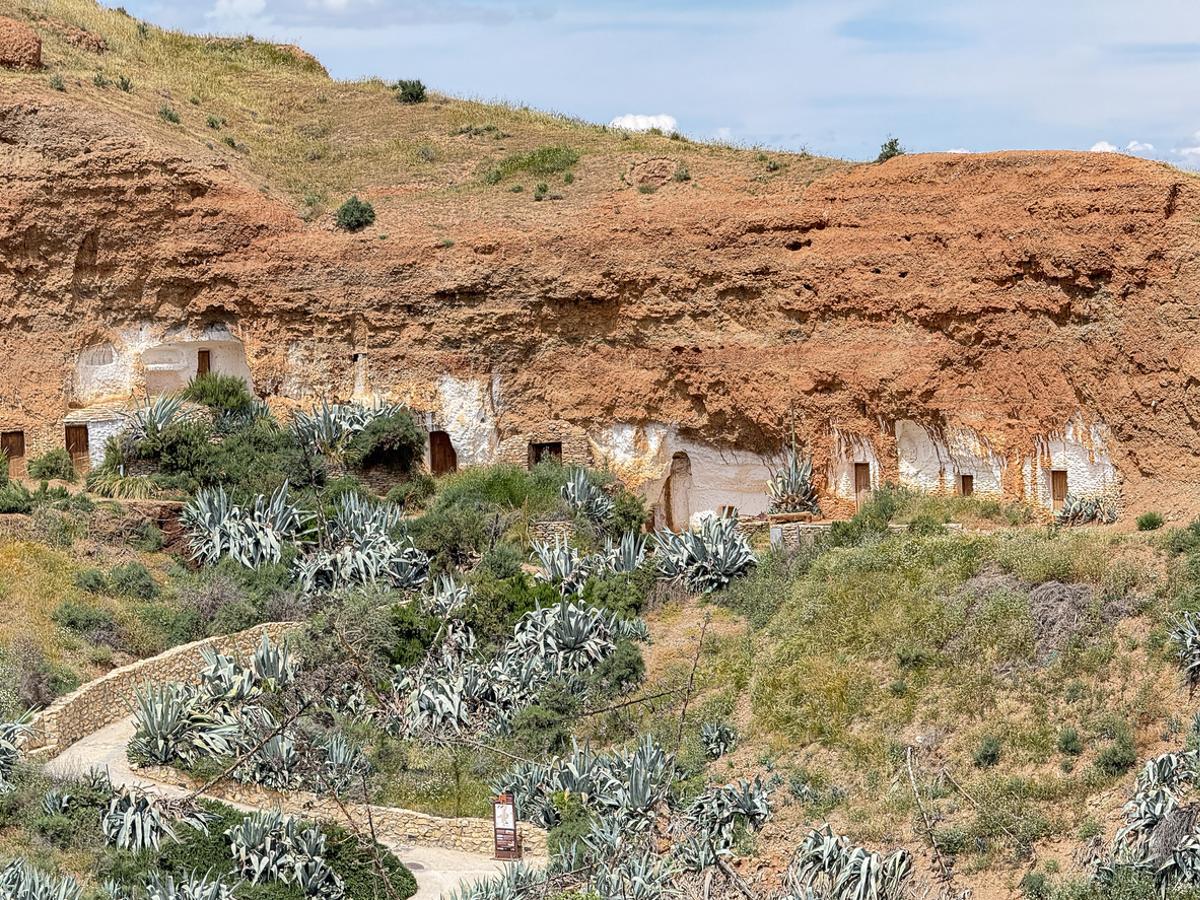 Casas cuevas tradicionales en Beas de Guadix, Granada