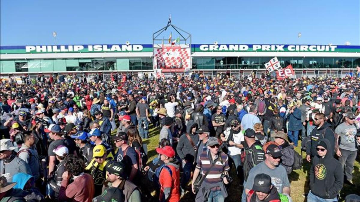 Todo a punto para el GP de Australia en Phillip Island