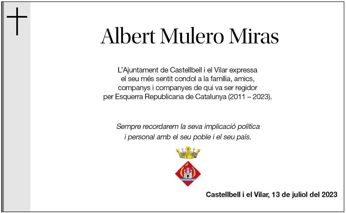 Albert Mulero Miras