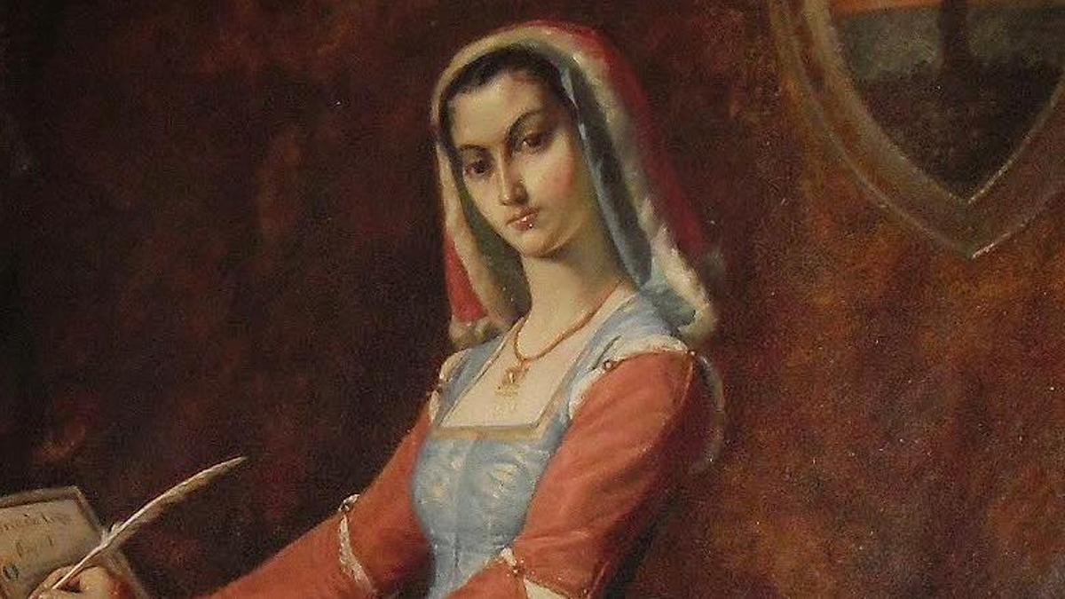 Eleonora de Arborea, considerada una de las primeras mujeres ornitólogas.
