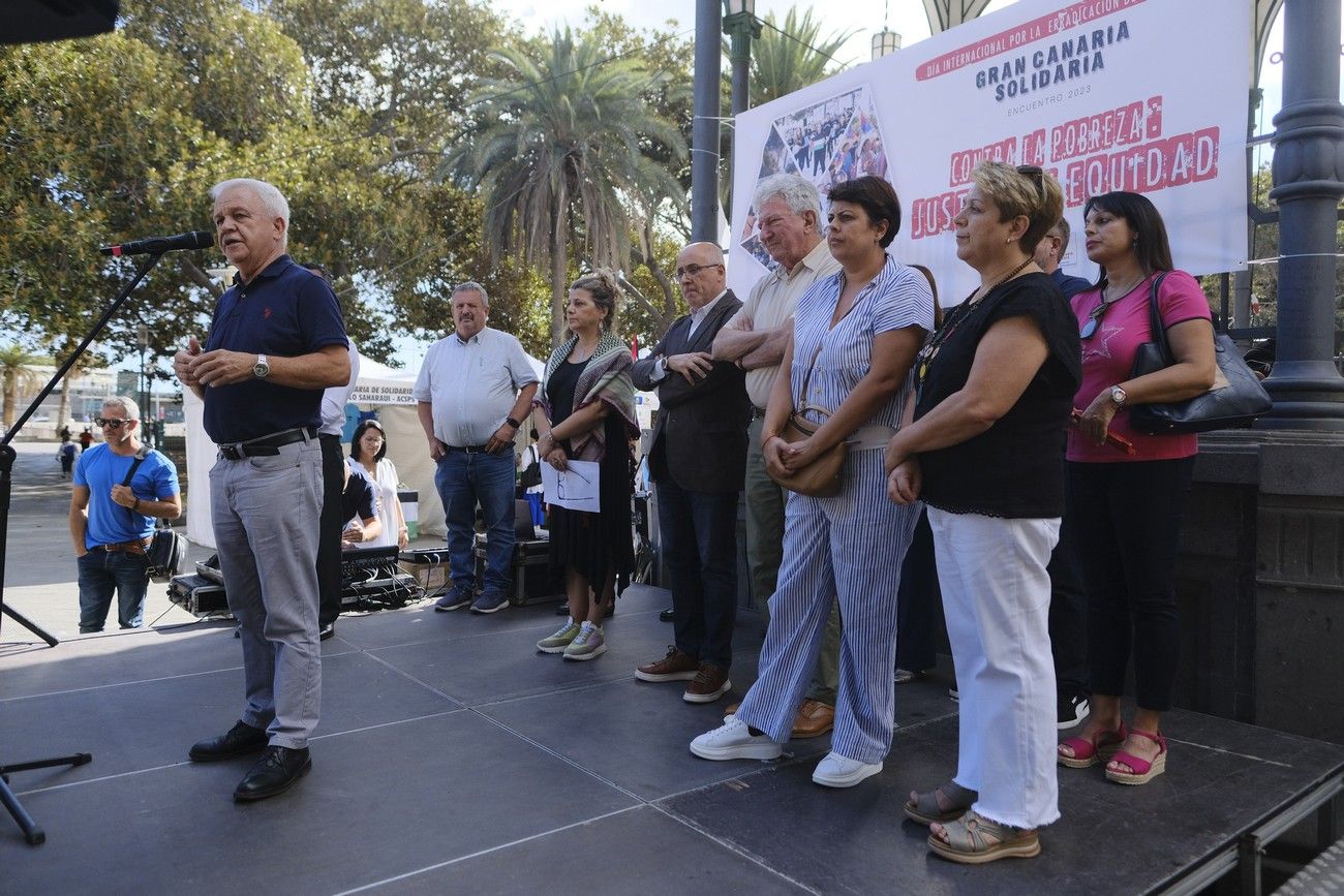 Feria de la Solidaridad, en el parque San Telmo de Las Palmas de Gran Canaria