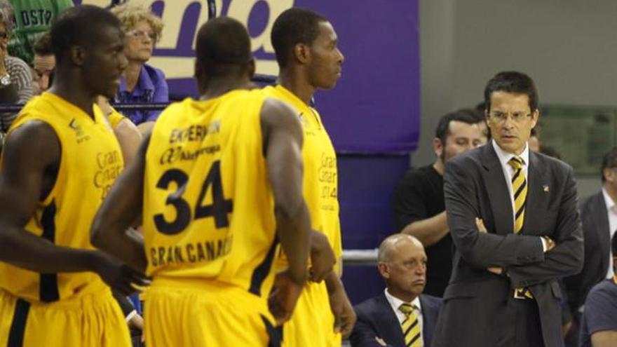 Pedro Martínez, entrenador del Gran Canaria 2014. i J.C. GUERRA