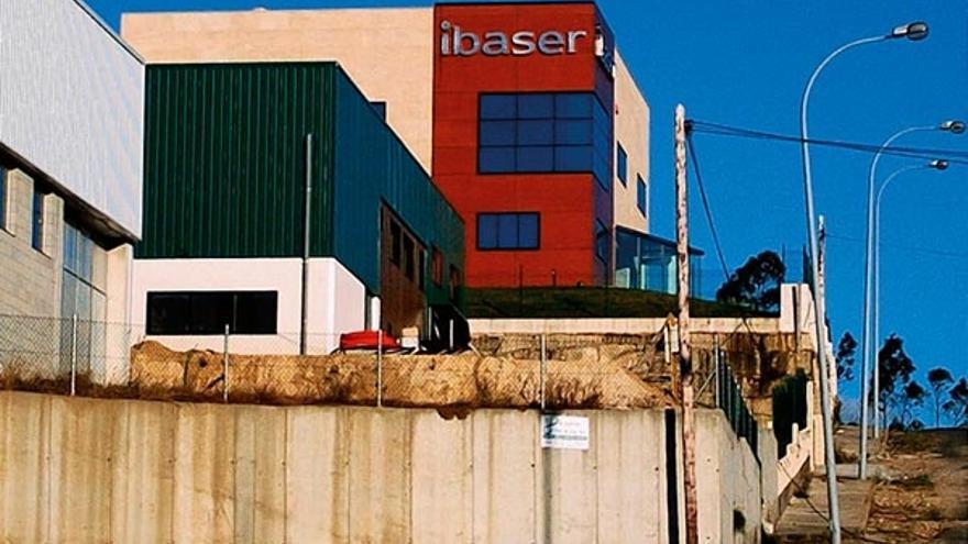 Instalaciones de Ibaser en el polígono industrial de Merlín, en Agolada.