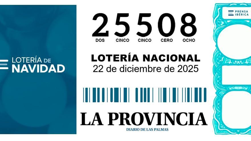 El 25508, el cuarto premio cae en Tenerife: dónde ha tocado en Canarias y cuándo cobrar el premio
