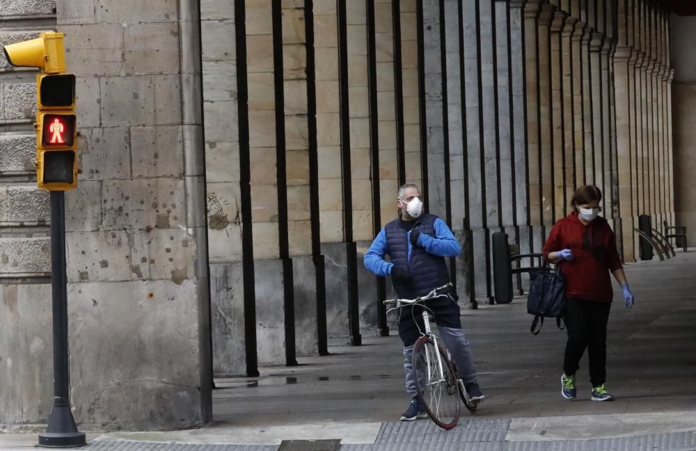 Gijón: algunos sectores vuelven a trabajar