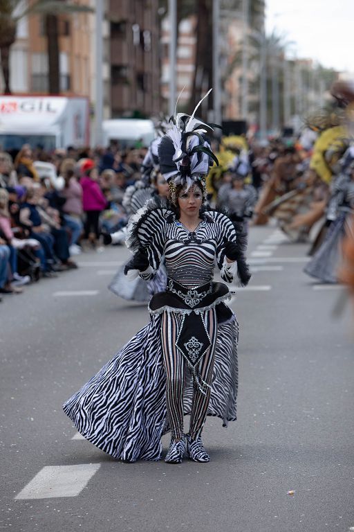 Así ha sido el Gran Desfile del Carnaval de Cartagena, en imágenes