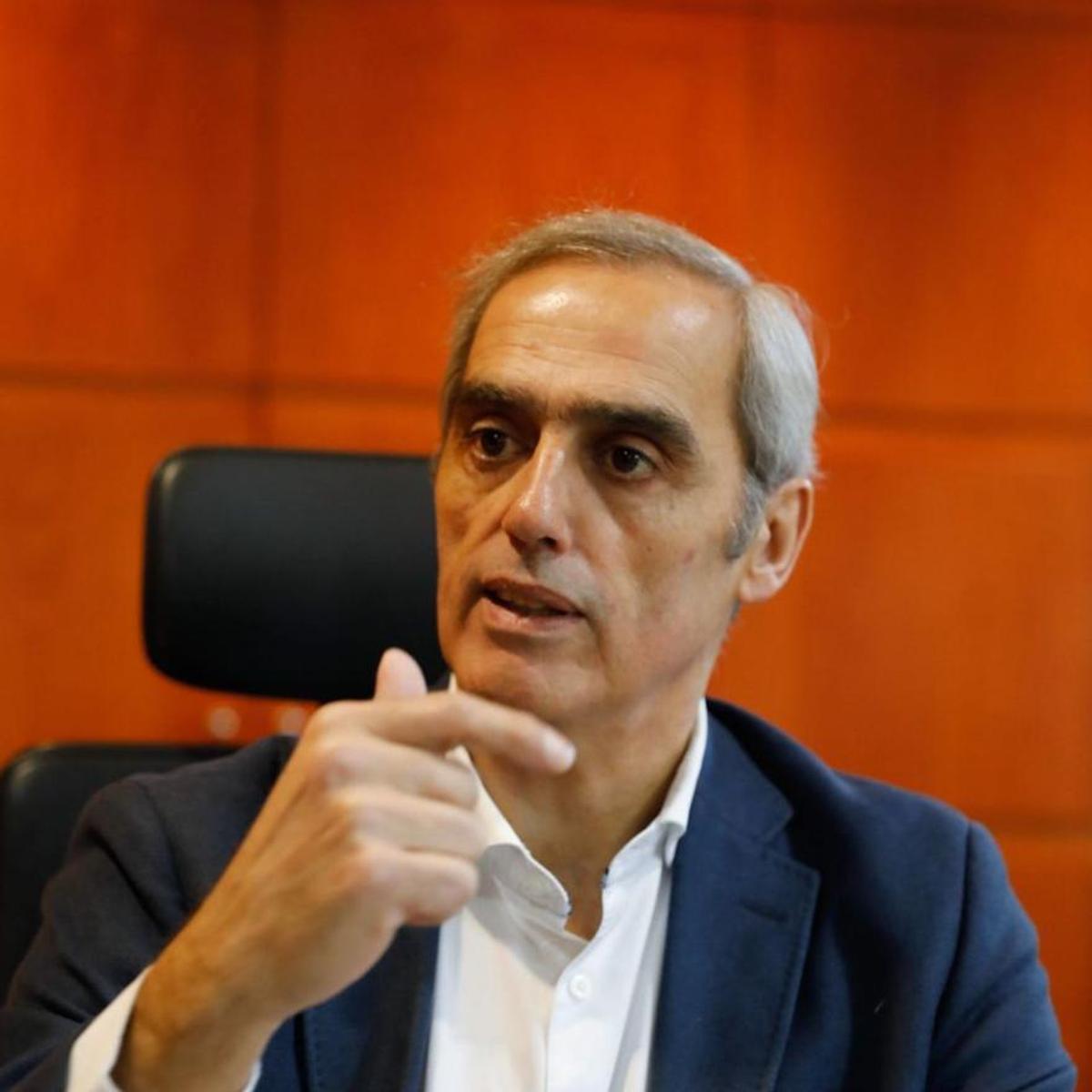 Jacobo Cosmen, durante la entrevista.
