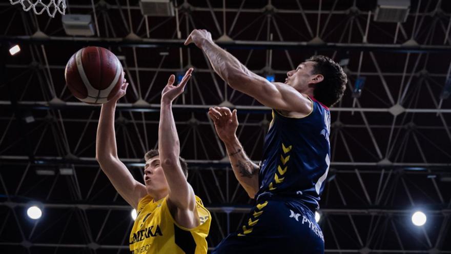 Al Alimerka Oviedo Baloncesto le da vértigo: planta cara en la primer parte pero cae con claridad ante el líder Andorra (79-60)