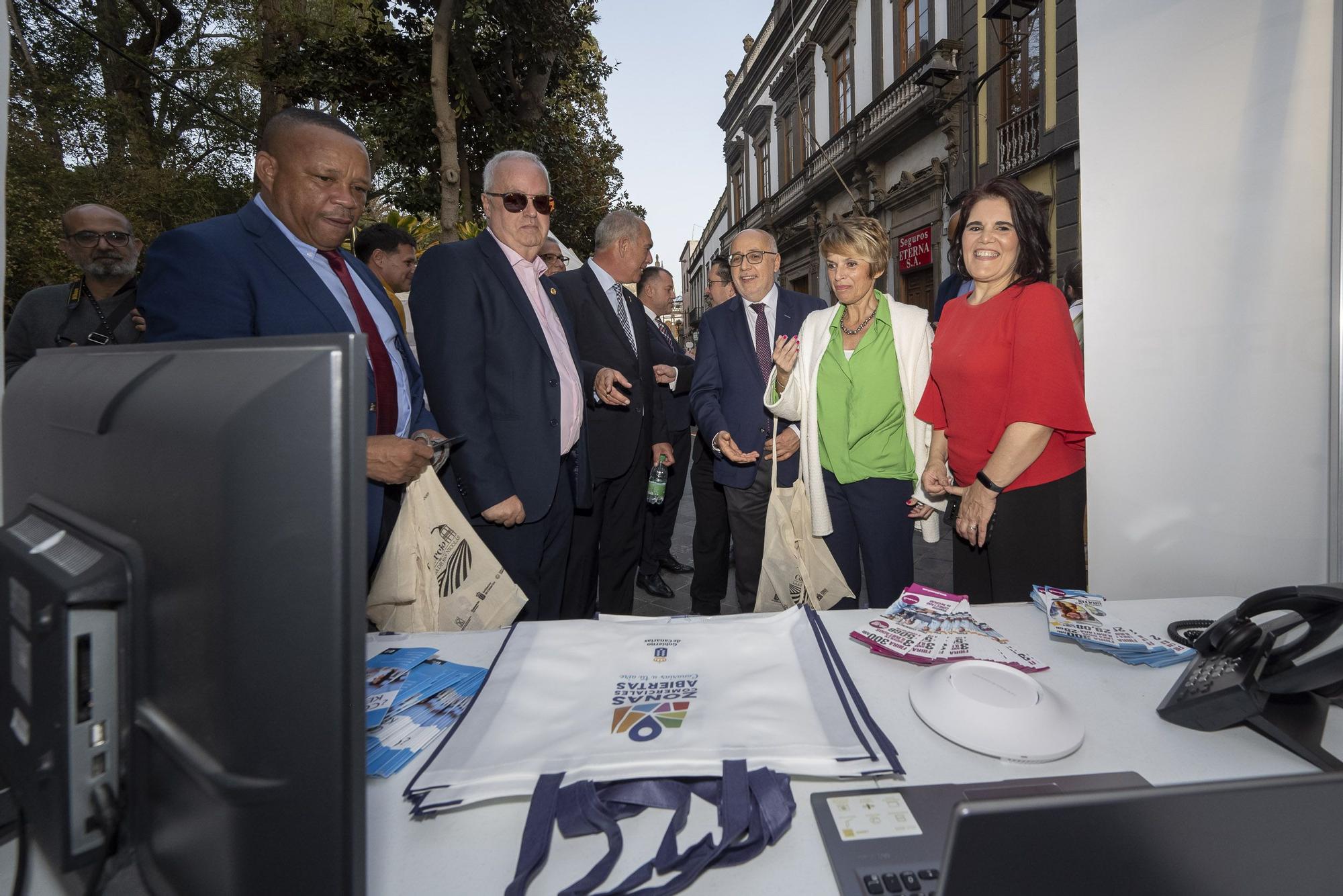 Inauguración de la XXI Feria Empresarial del Norte de Gran Canaria