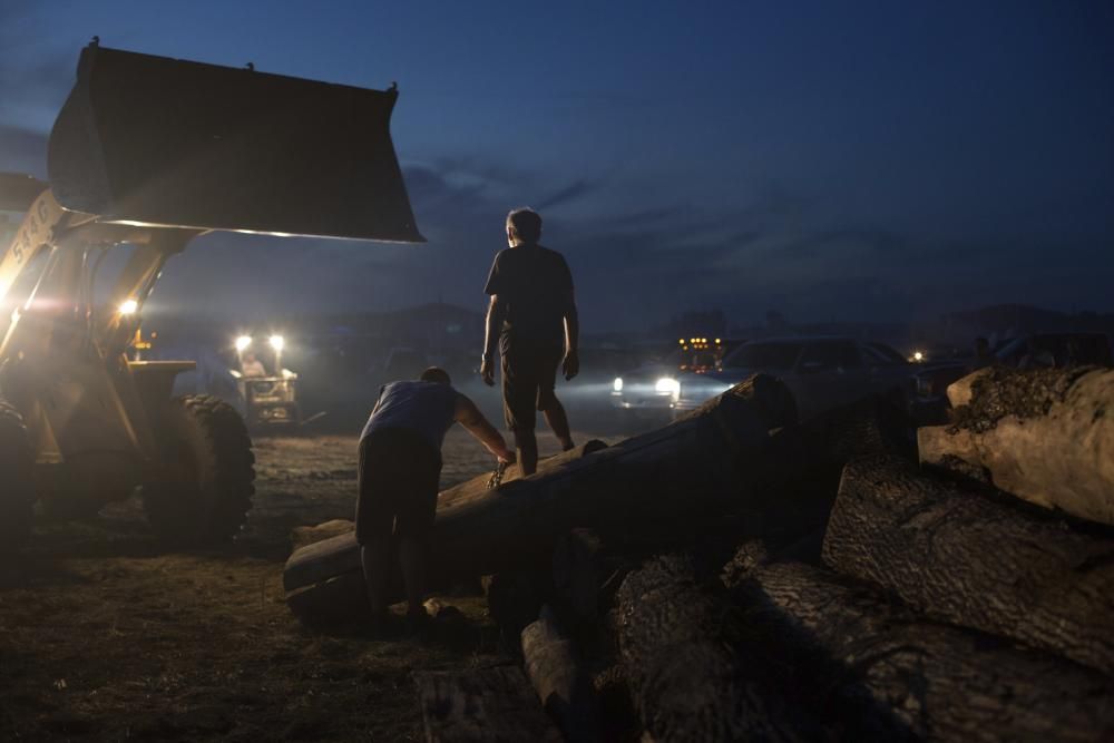 Membres de la comunitat Standing Rock Sioux en un campamentper protestar en contra de la construcció de l'oleoducte Dakota Access Pipelines