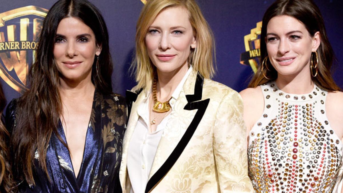 CinemaCon 2018: Sandra Bullock, Cate Blanchett y Anne Hathaway