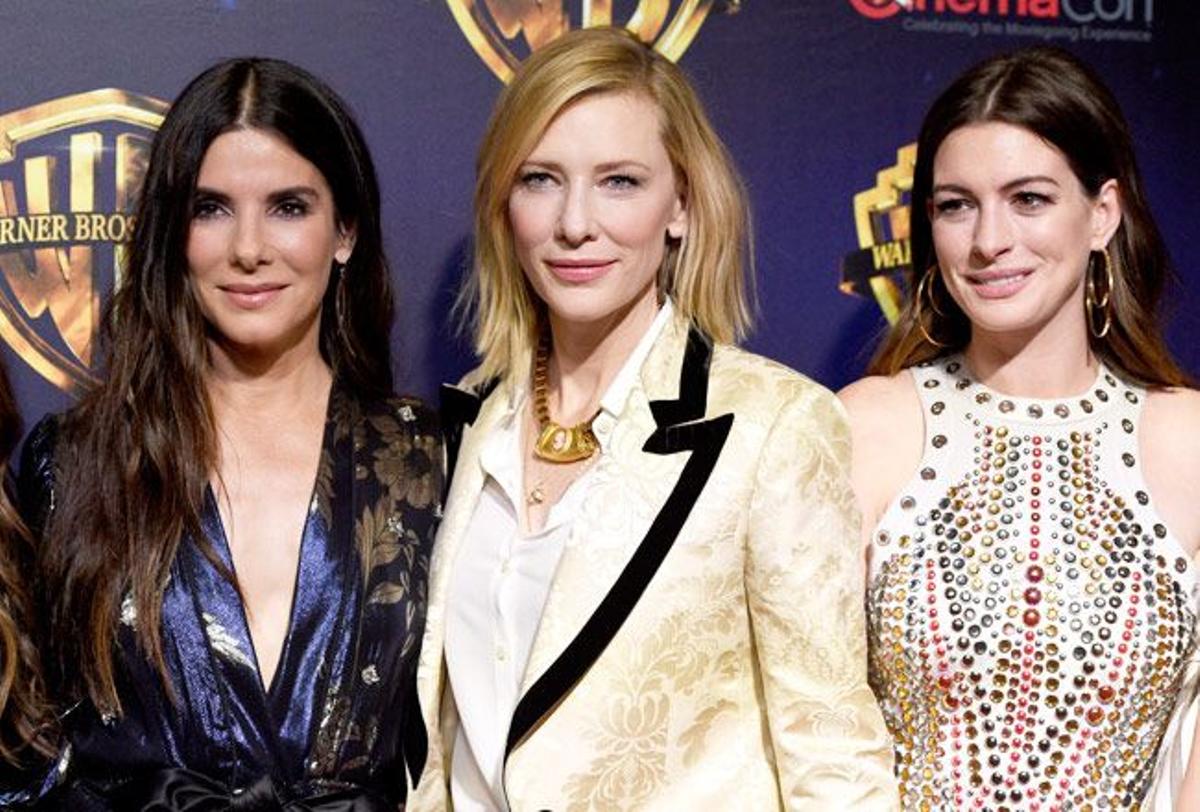 Sandra Bullock, Cate Blanchett y Anne Hathaway