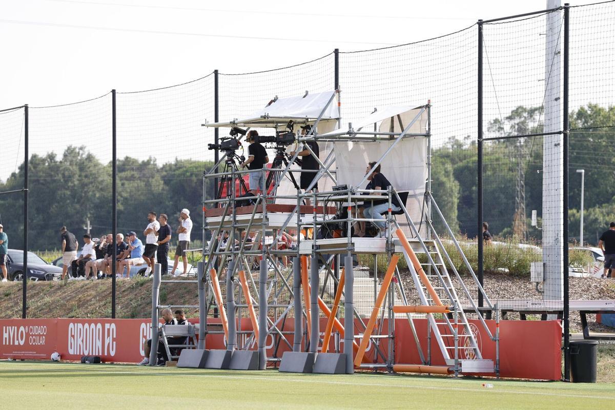 Les imatges del primer partit de pretemporada de Girona FC, contra el Al-Qadsiah