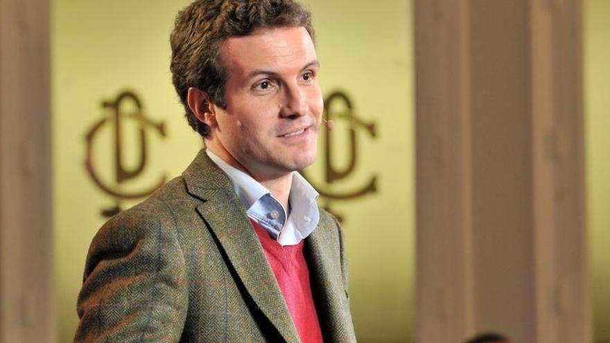 El presidente del PP, Pablo Casado.