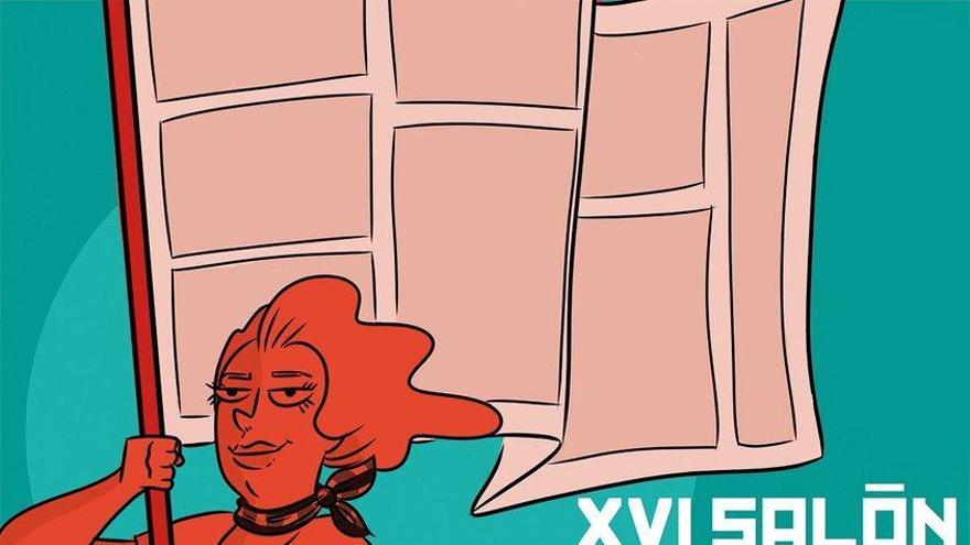 La aragonesa Mamen Moreu, autora del cartel del XVI Salón del Cómic de Zaragoza