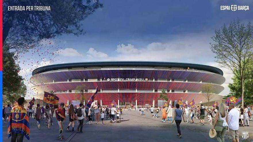 Així serà el nou Camp Nou