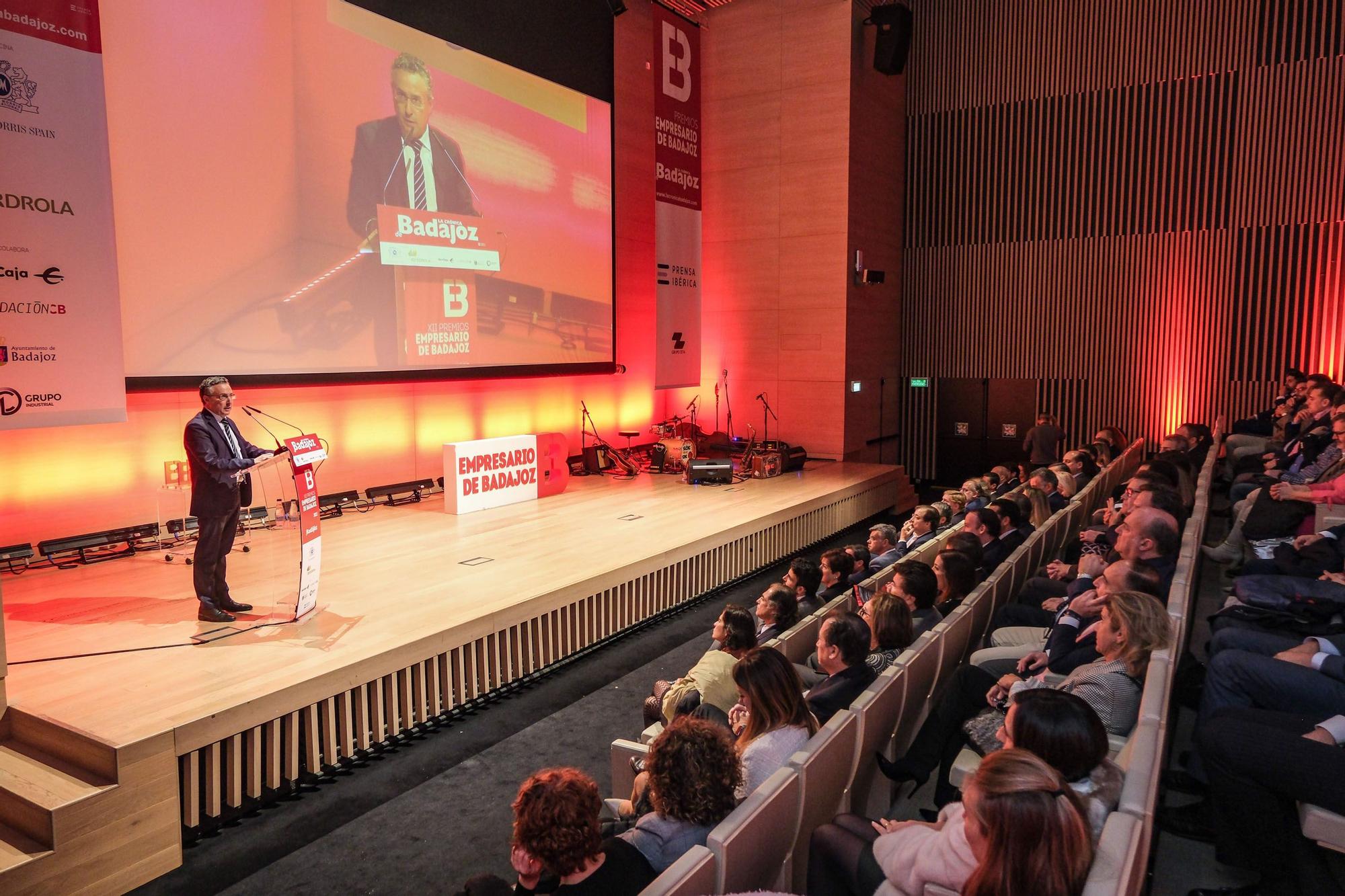 Las imágenes de los XII Premios Empresario de Badajoz