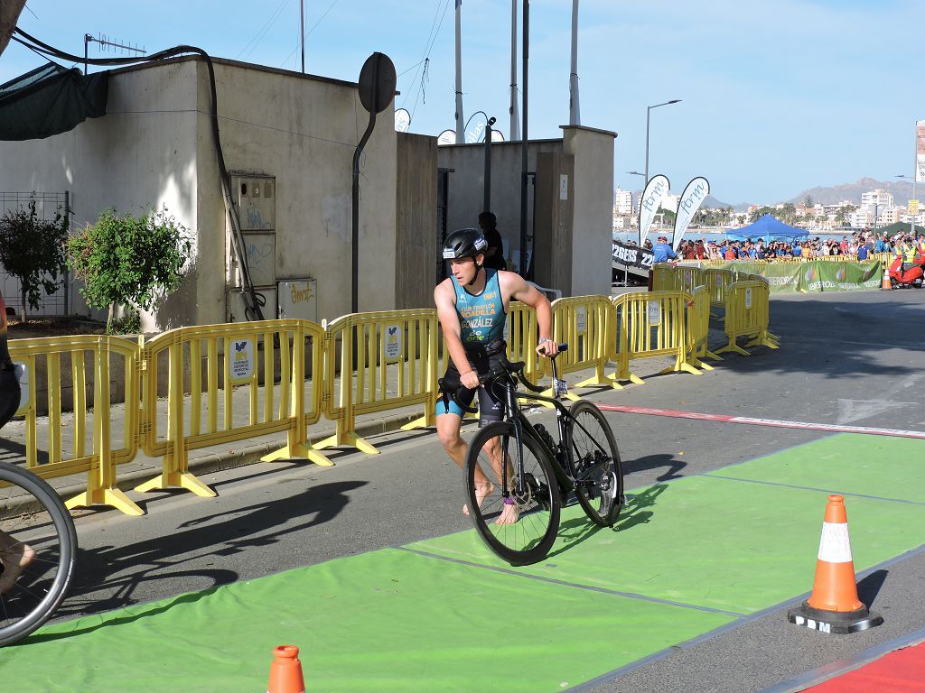 Campeonato de España de Triatlón de relevos en Águilas