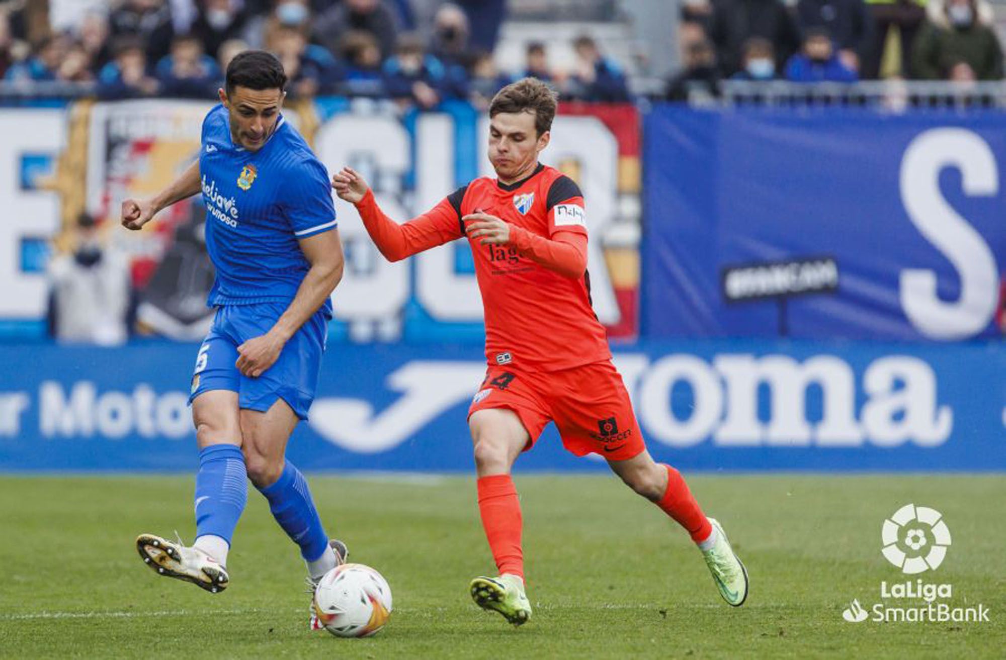 Las imágenes del Fuenlabrada - Málaga CF de LaLiga SmartBank