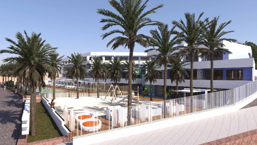 El proyecto de Montebalito en San Agustín llegará hasta los 55 apartamentos turísticos
