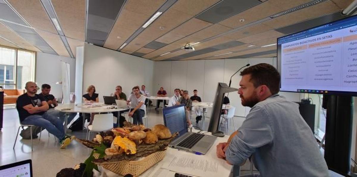 Presentación de los productos en el centro tecnológico en gastronomía del Basque Culinary Center