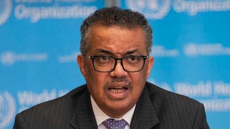 El director general de la OMS, Tedros Adhanom Ghebreyesus.