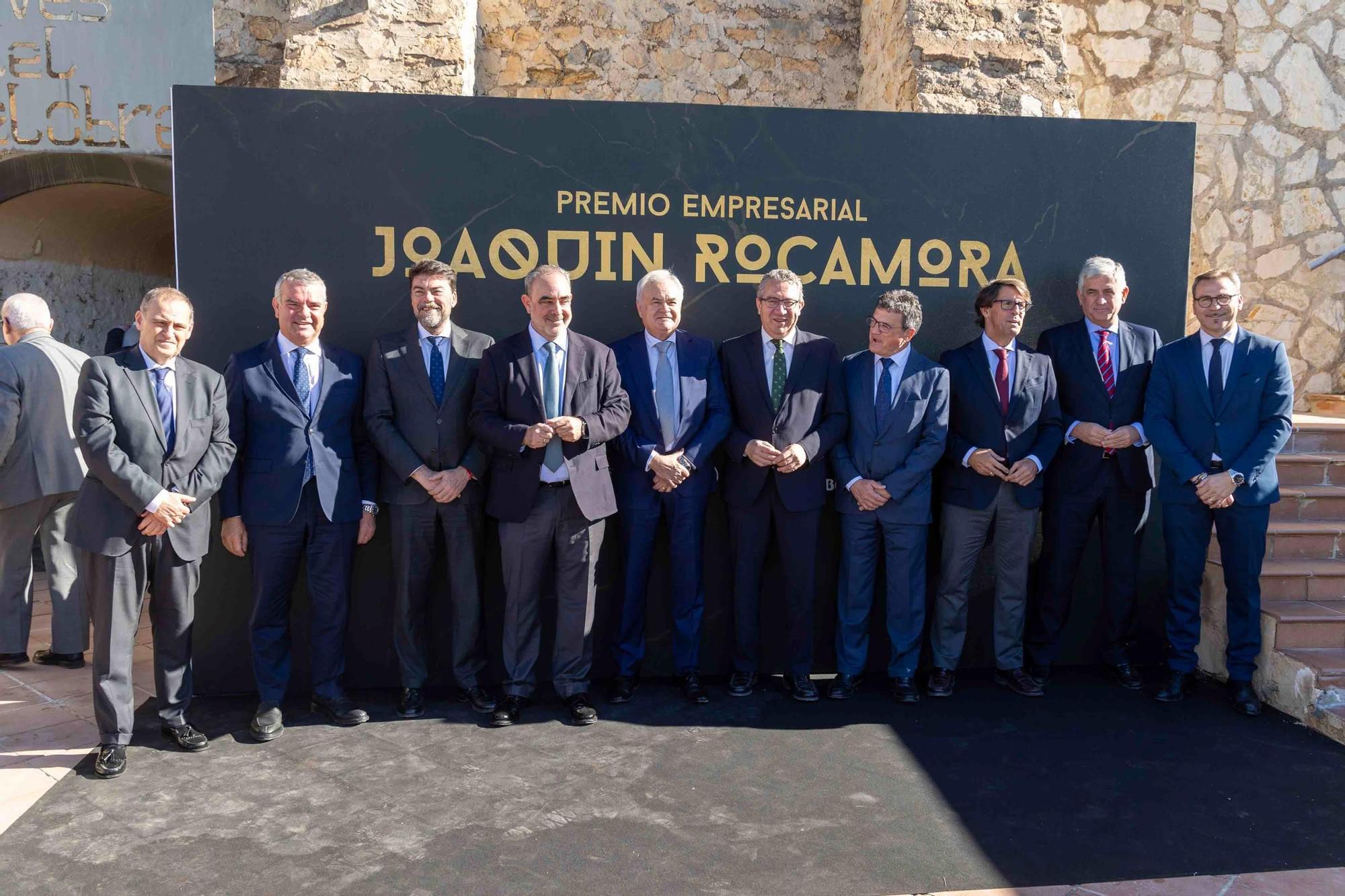 Primera edición del Premio Empresarial Joaquín Rocamora concedido a Jose Juan Fornés