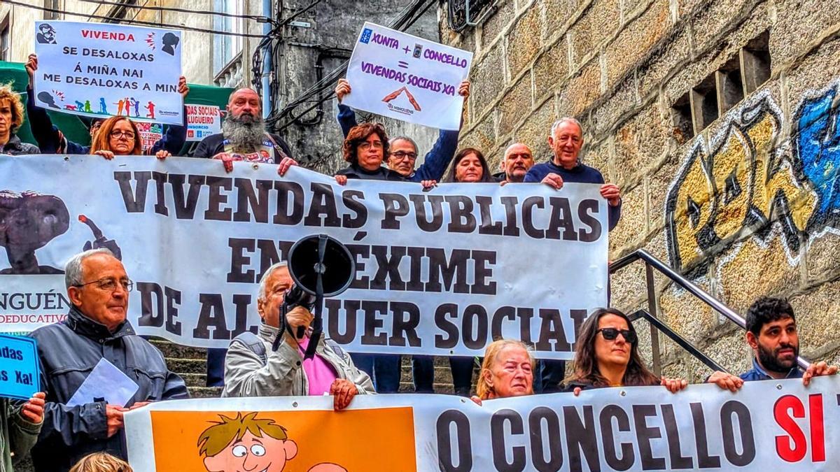 As Ninguéns pide poner fin en Vigo a la especulación en la vivienda
