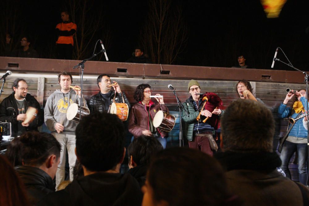 Manifestació a Girona del 21 de febrer.