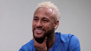 rozas49058561 brazilian soccer player neymar smiles during an interview wi190714115322