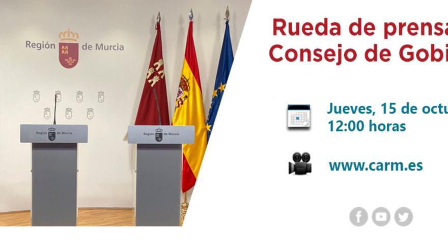 En directo, la rueda de prensa del Consejo de Gobierno