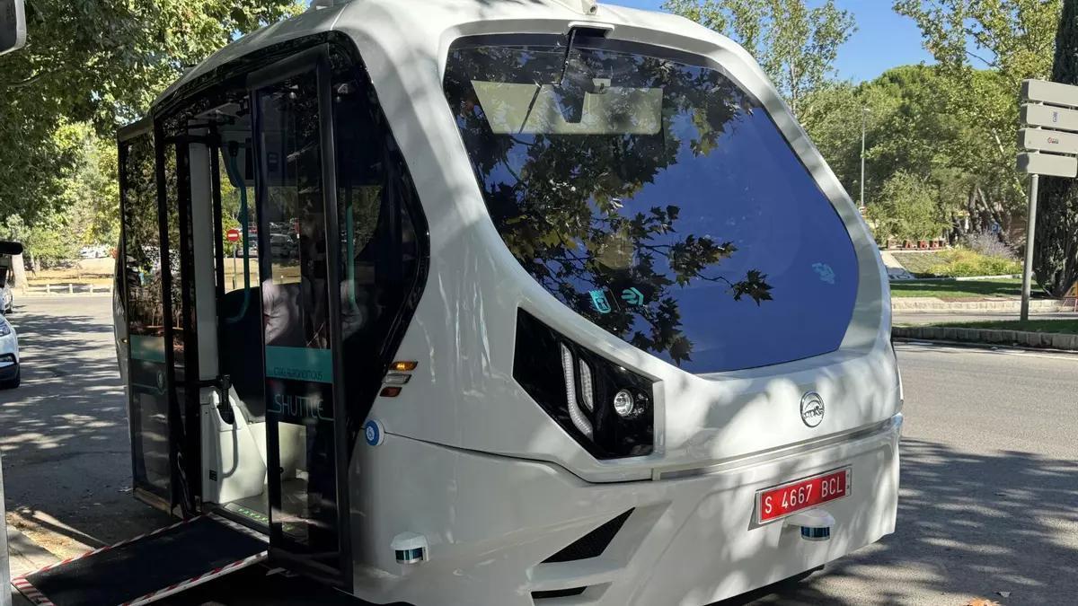 24 Ekim'e kadar Madrid'de çalışacak otonom otobüs