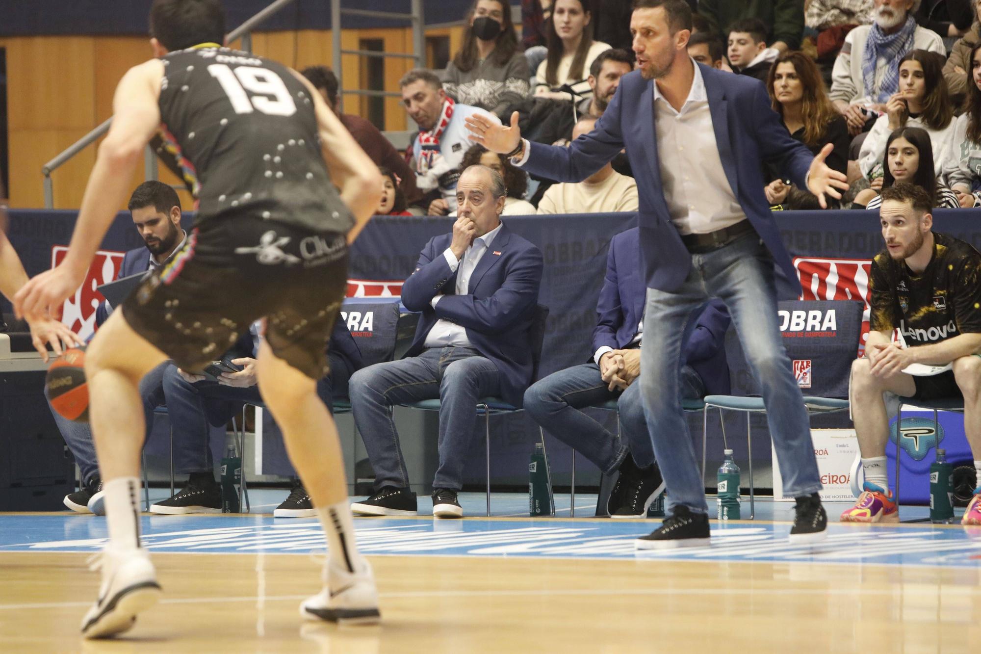 Las imágenes del partido Monbus Obradoiro vs Lenovo Tenerife