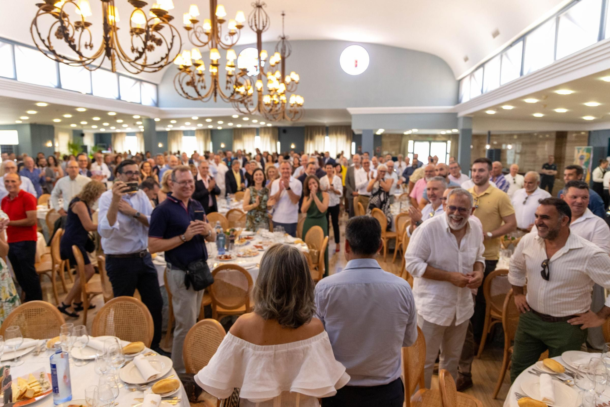 Comida de despedida al Coronel de la Guardia Civil de la Comandancia de Alicante, José Hernández Mosquera