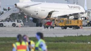 Pista de l’aeroport de Stuttgart. | MARIUS BULLING / DPA
