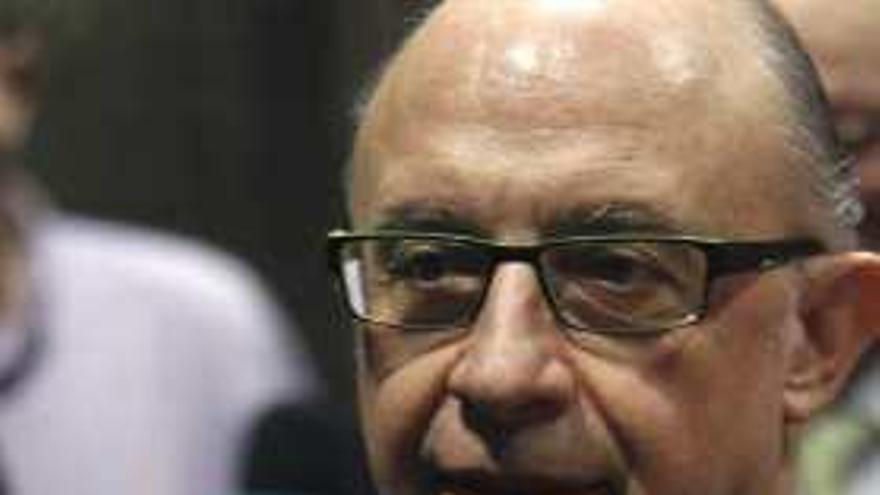 El ministro de Hacienda, Cristóbal Montoro.