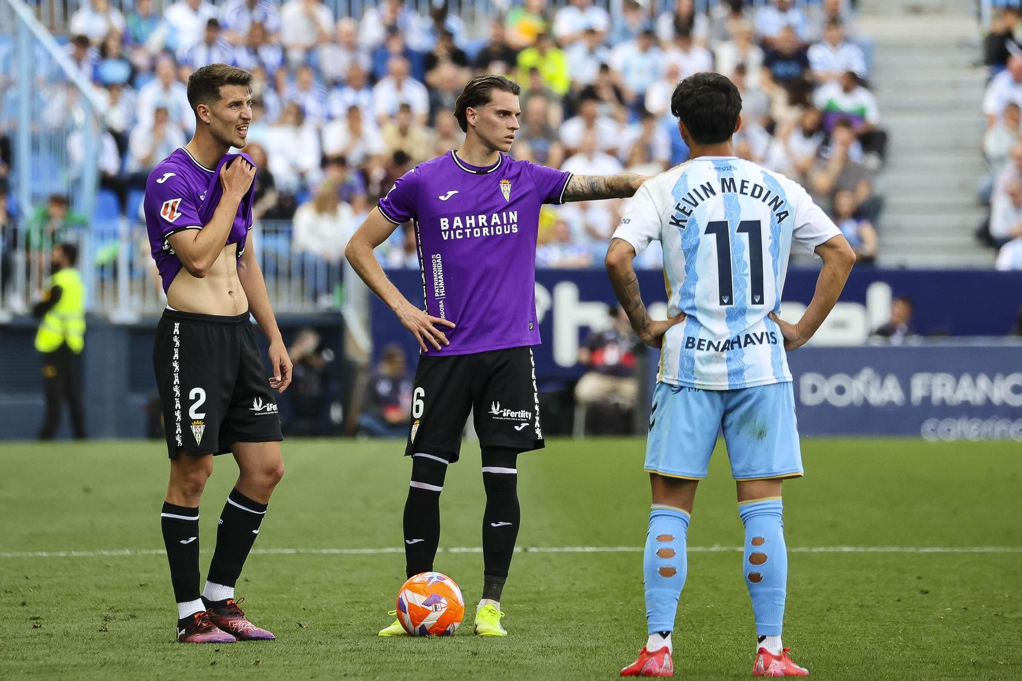 Málaga-Córdoba CF, las imágenes del partido de LaLiga Hypermotion