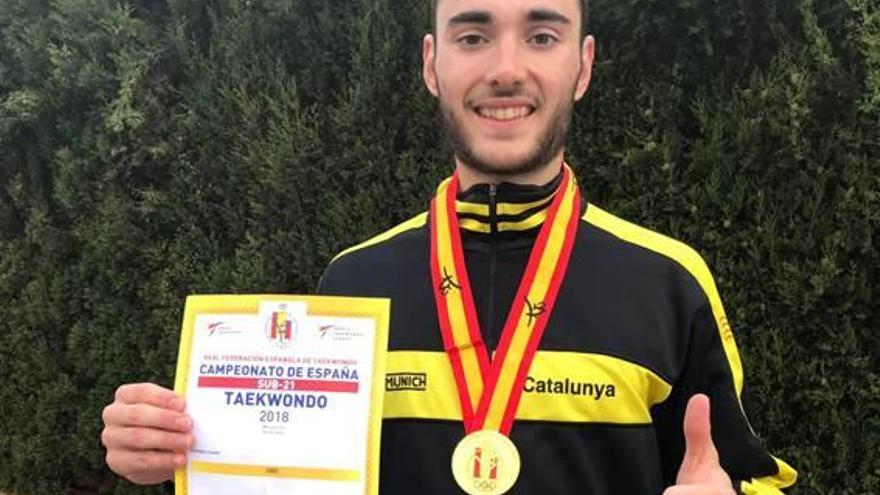 Ramon Ruiz, campió sub-21 d&#039;Espanya de taekwondo